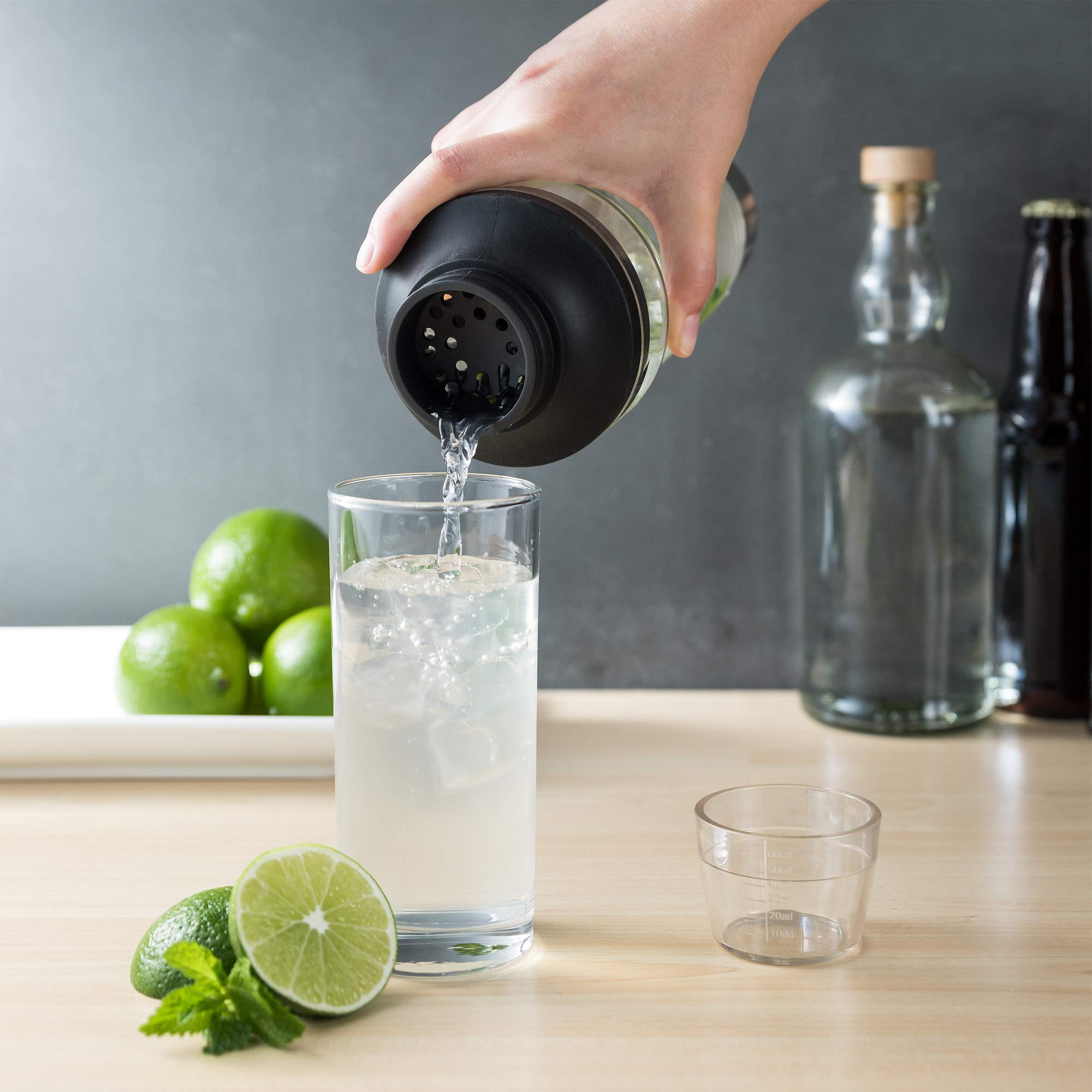 Host shaker is dishwasher safe and BPA-free for easy cleanup.