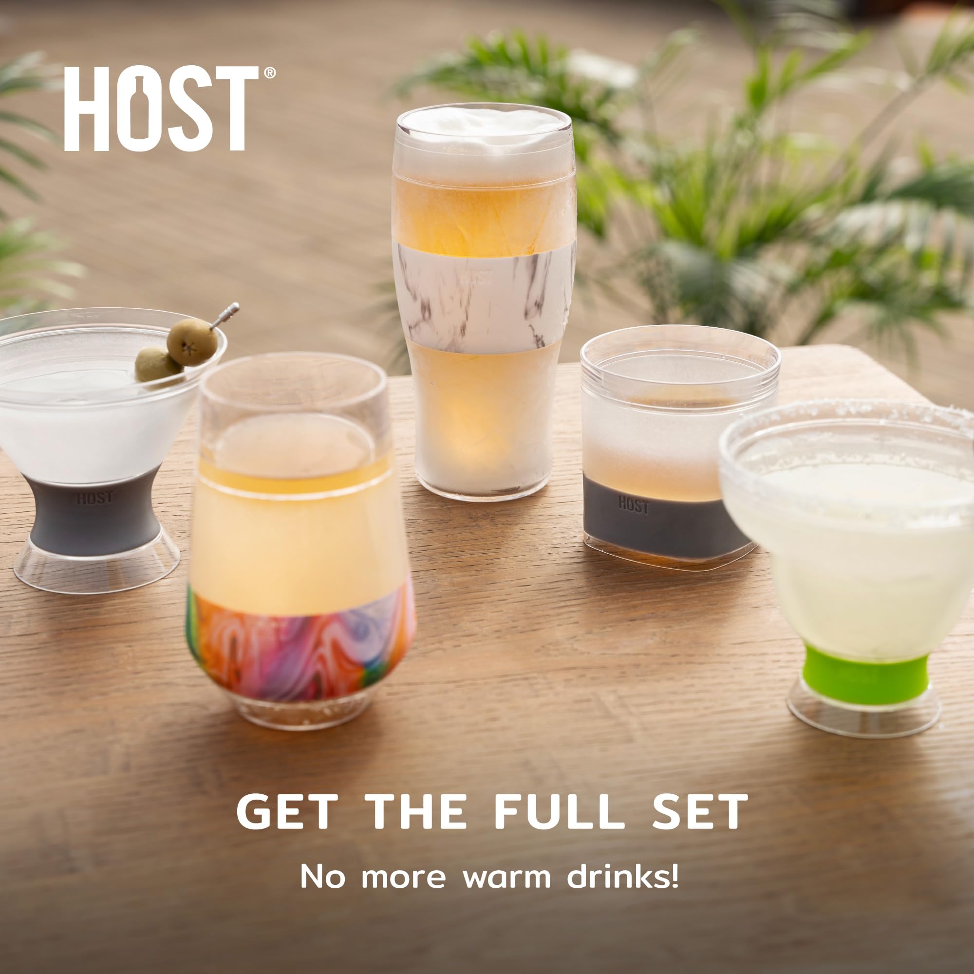 Host Champagne Freeze two-pack perfect for brunch parties or gifting.