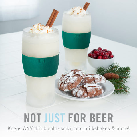 Host Freeze no-sweat plastic design resists condensation for mess-free use.