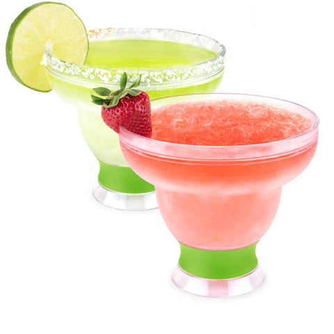 Host FREEZE stemless margarita glasses keep cocktails icy for hours