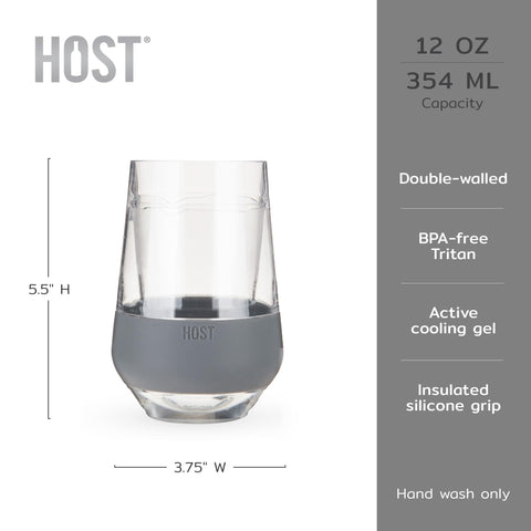HOST Freeze XL compatible with wine, beer, and cocktails