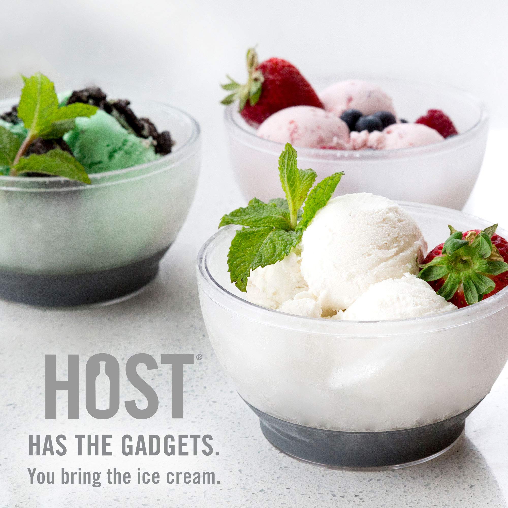 Host Fruit snacks and yogurt bowl ready for healthy snacking.