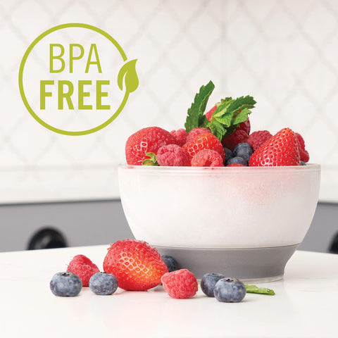 Host Multi-use serving bowl for ice cream, fruit, or yogurt.