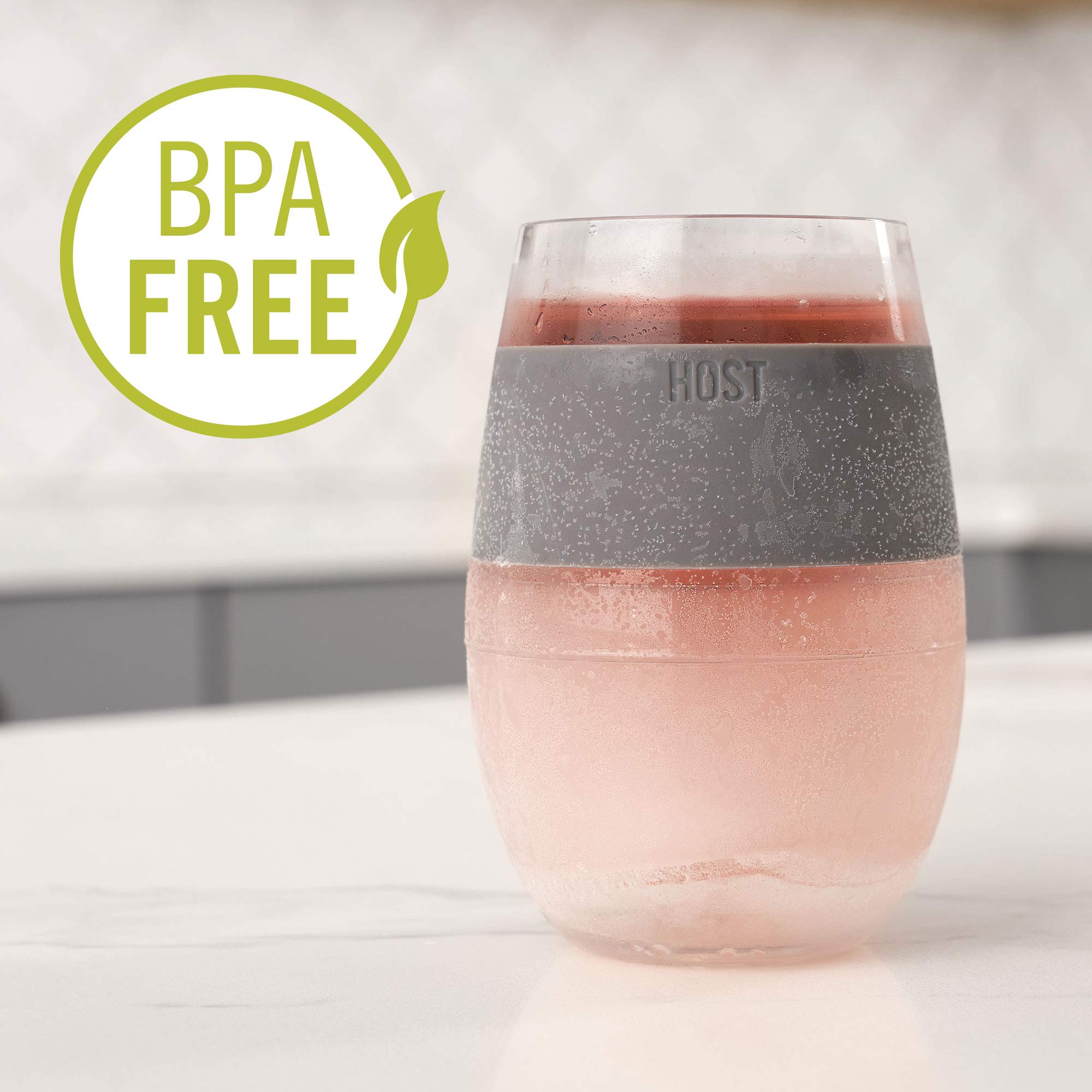 Host Wine Freeze Cup helps red wine stay near cellar temperature