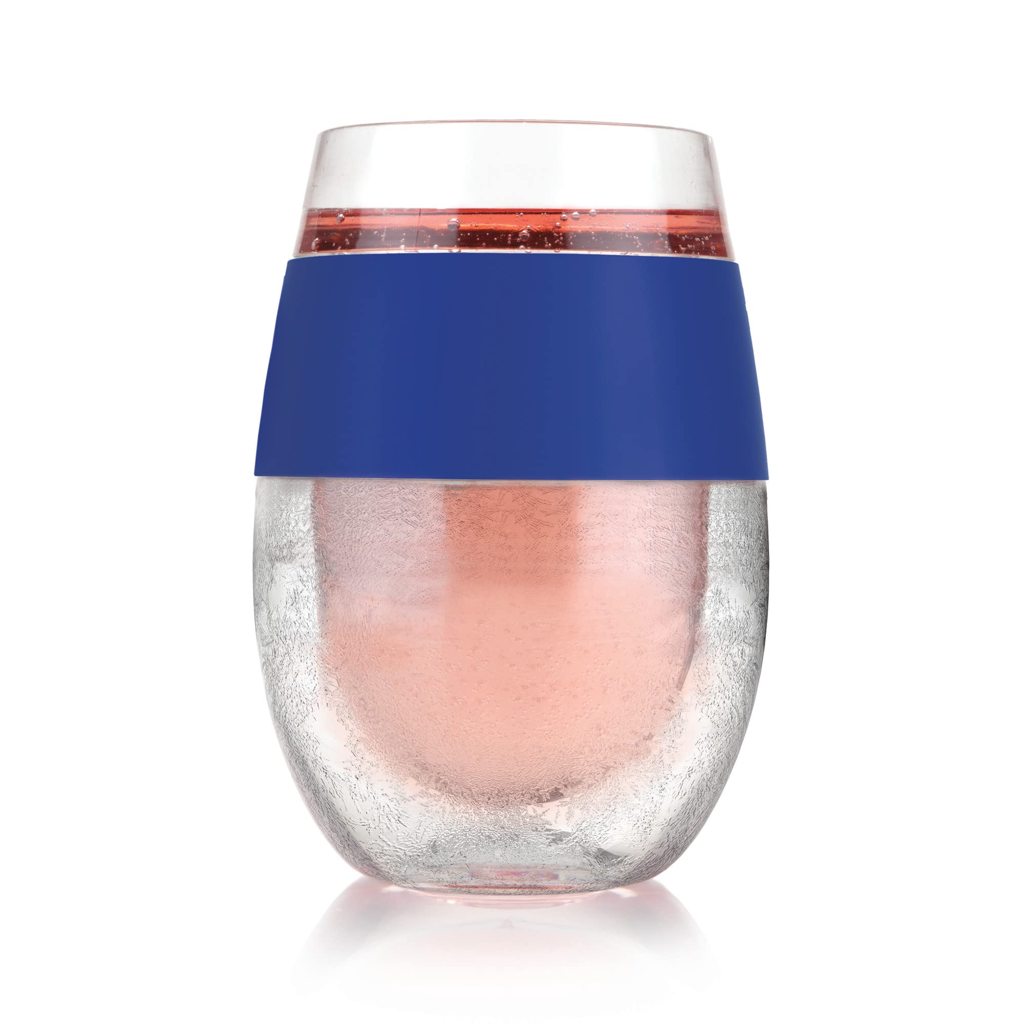 Host Wine Freeze cups in freezer ready position for quick cooling