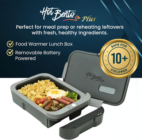 Eco-friendly, reusable design of Hot Bento Plus for daily meals