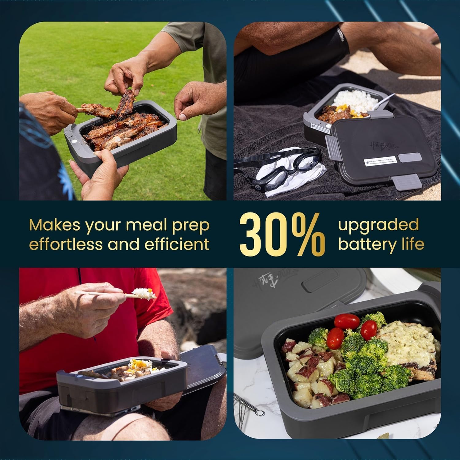 Pressure relief valve on Hot Bento Plus easing post-heat opening