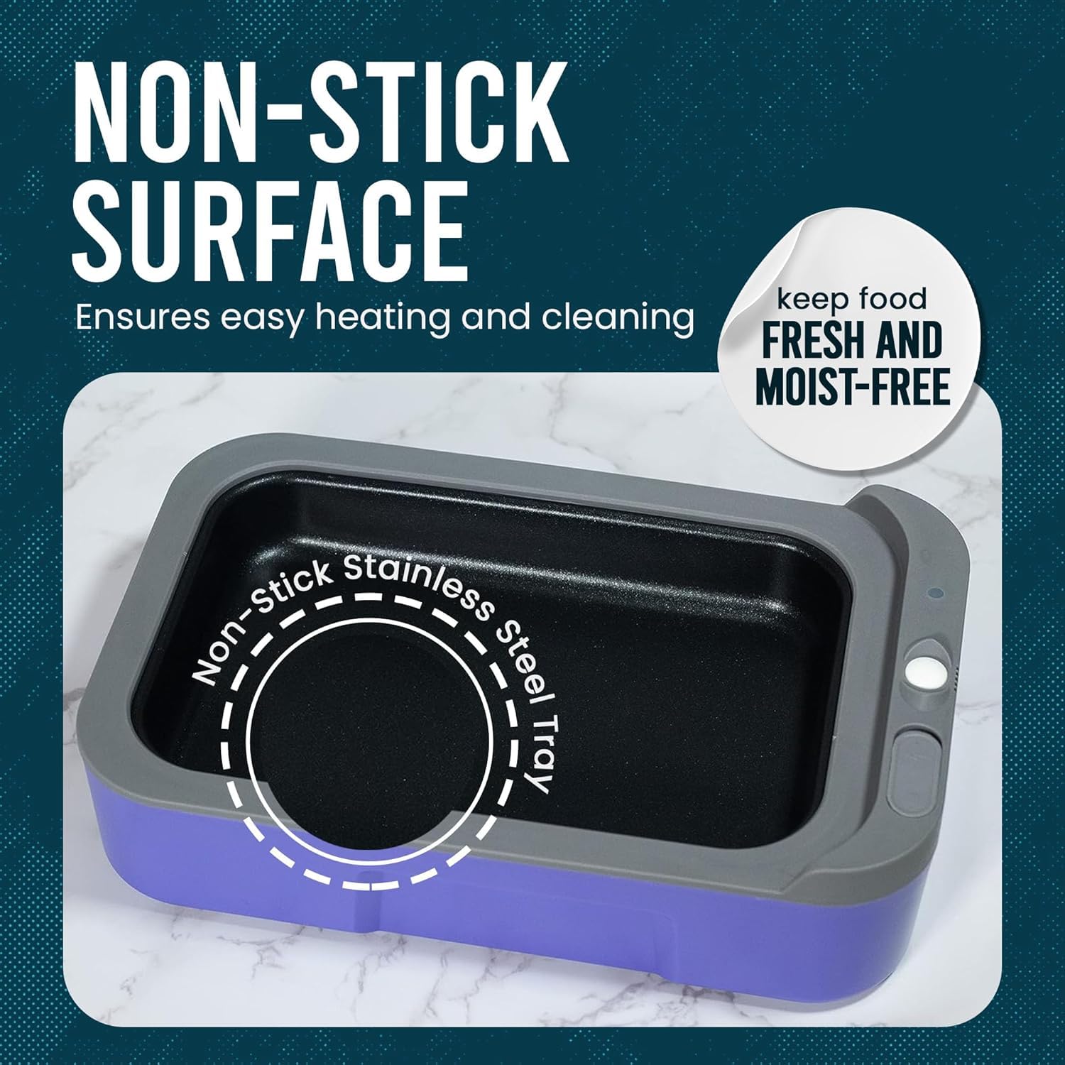 Hot Bento pressure relief valve demonstrates safe steam management during heating.