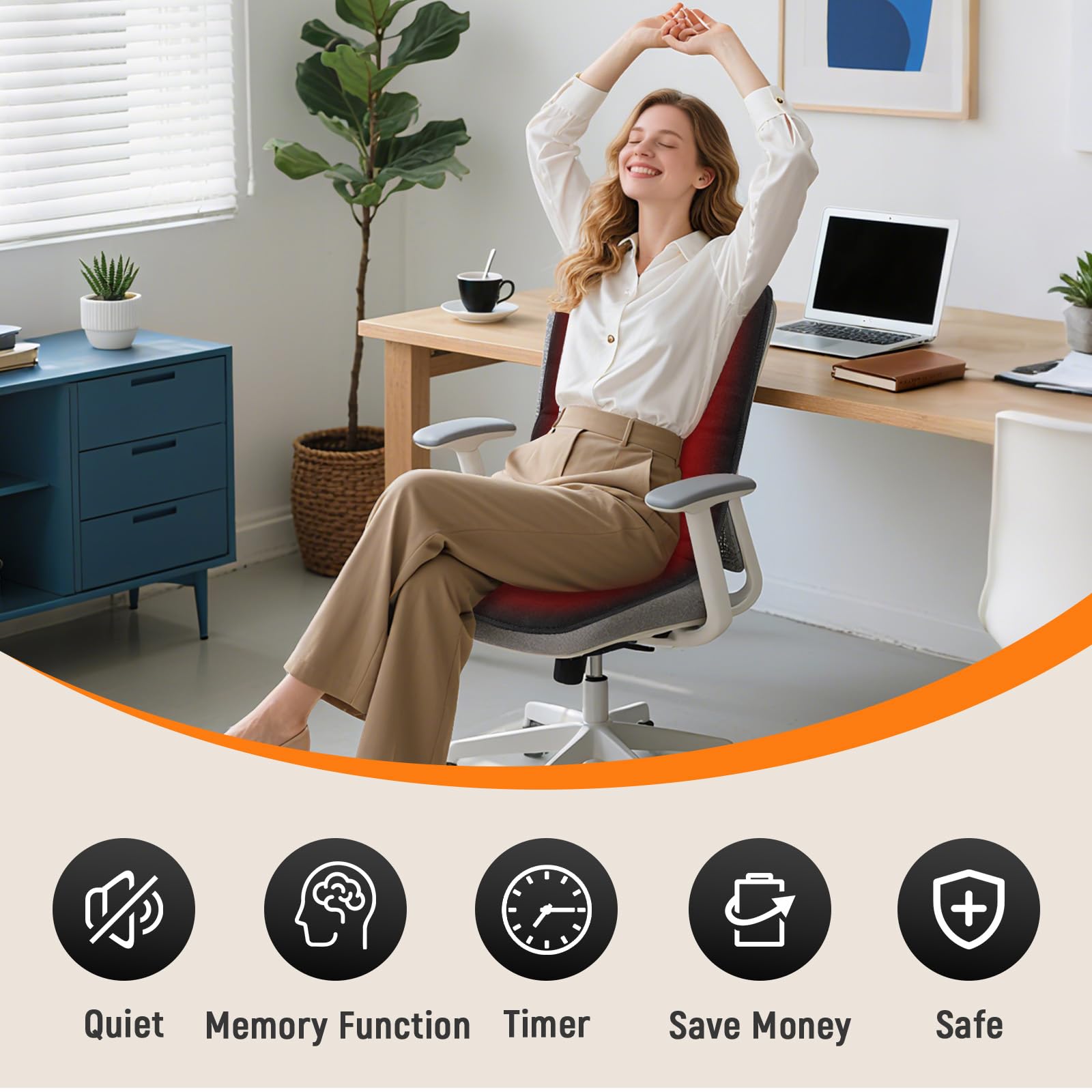 HotCalyto 12H auto-timer feature offers convenient warmth without constant adjustment.