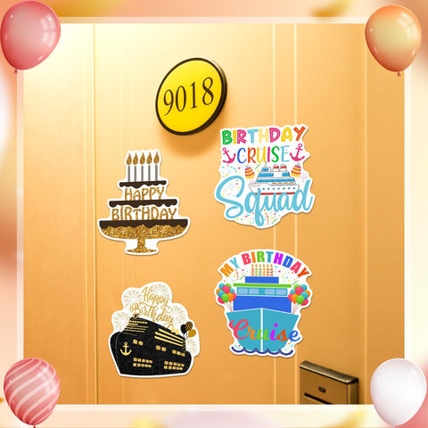 Hoteam candle magnet adds celebratory detail to door decor