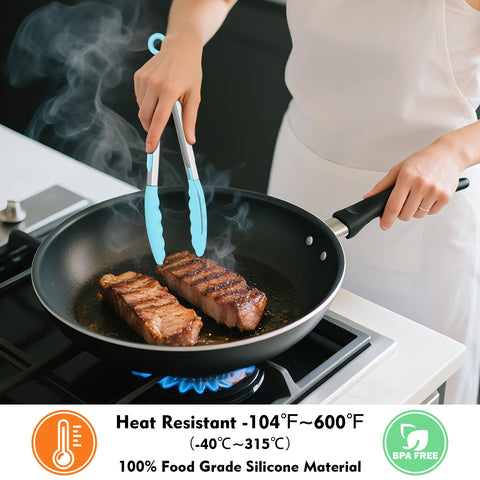 Hotec silicone tip close-up showing heat resistance and pan protection.