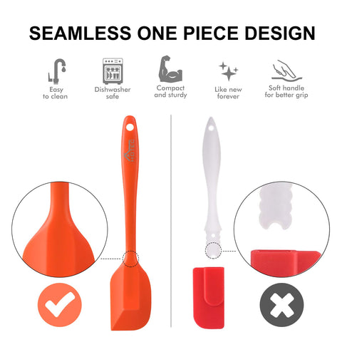 HOTEC soft-grip handles provide comfortable control during mixing and scraping.