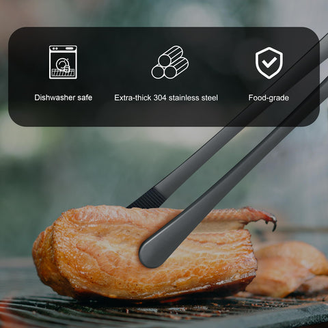 HOTEC Stainless Steel Tweezers are dishwasher safe for easy cleanup.