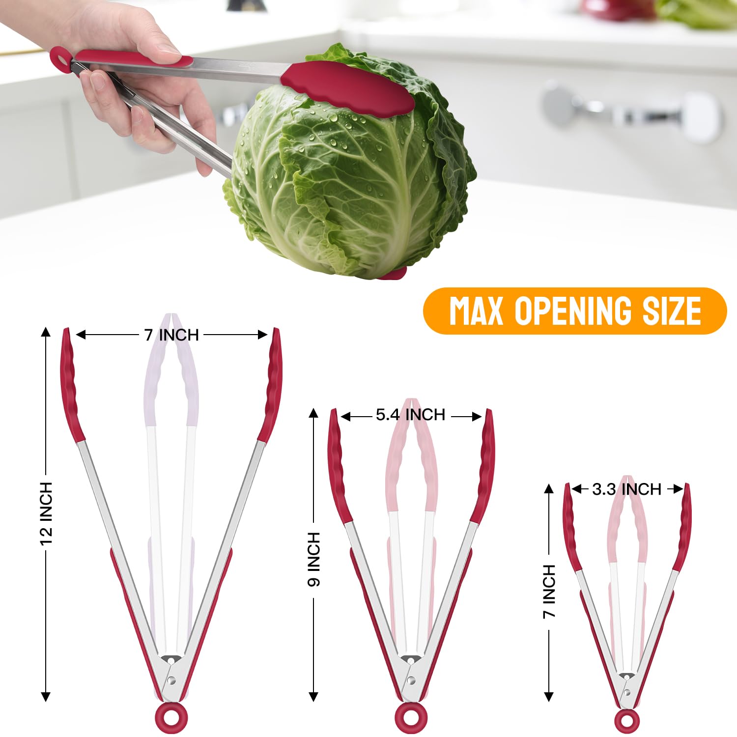 HOTEC multi-use red suitable for grilling and serving.