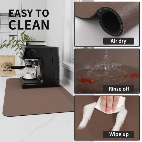 HotLive coffee mat is versatile, functioning also as a pet food pad.