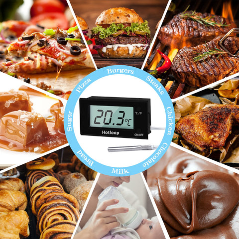 Hotloop oven thermometer ideal for grilling, baking, and roasting scenarios.