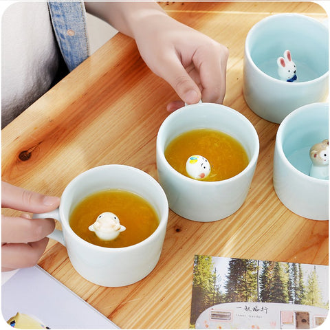 Hotmiss ergonomic handle mug with comfy grip for easy sipping