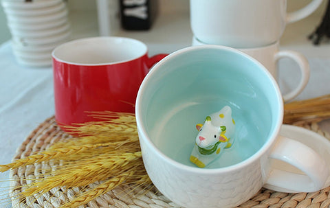 Hotmiss gift-ready pig-pattern mug, a charming surprise for celebrations