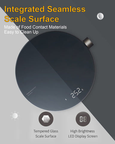 HOTO Smart Food Scale integrates with Mijia app for tracking brews.