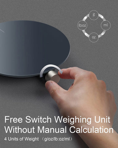 HOTO Smart Food Scale is a portable kitchen tool for precise portions.