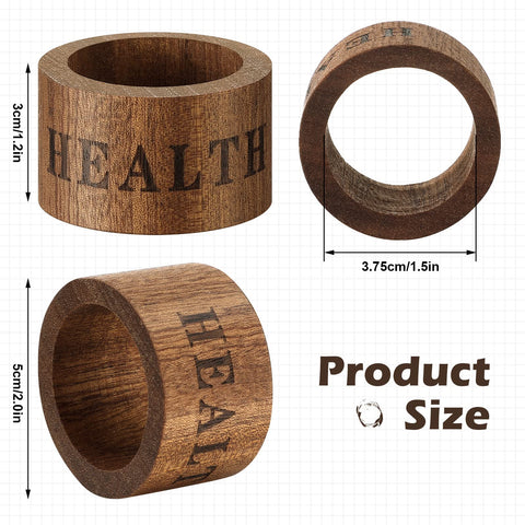 Hotop farmhouse style napkin holders complement any table setting