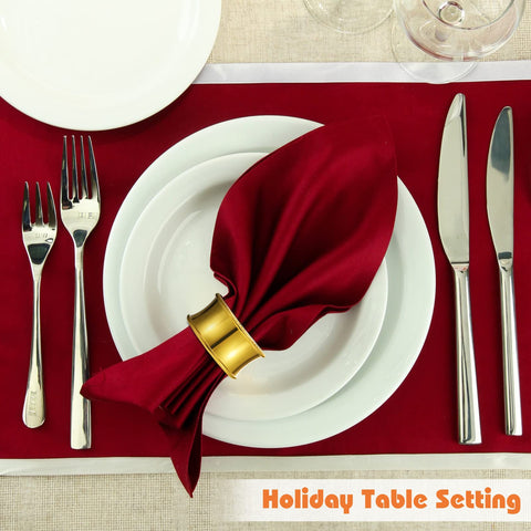 Hotop beaded napkin rings at a wedding reception for chic decor.