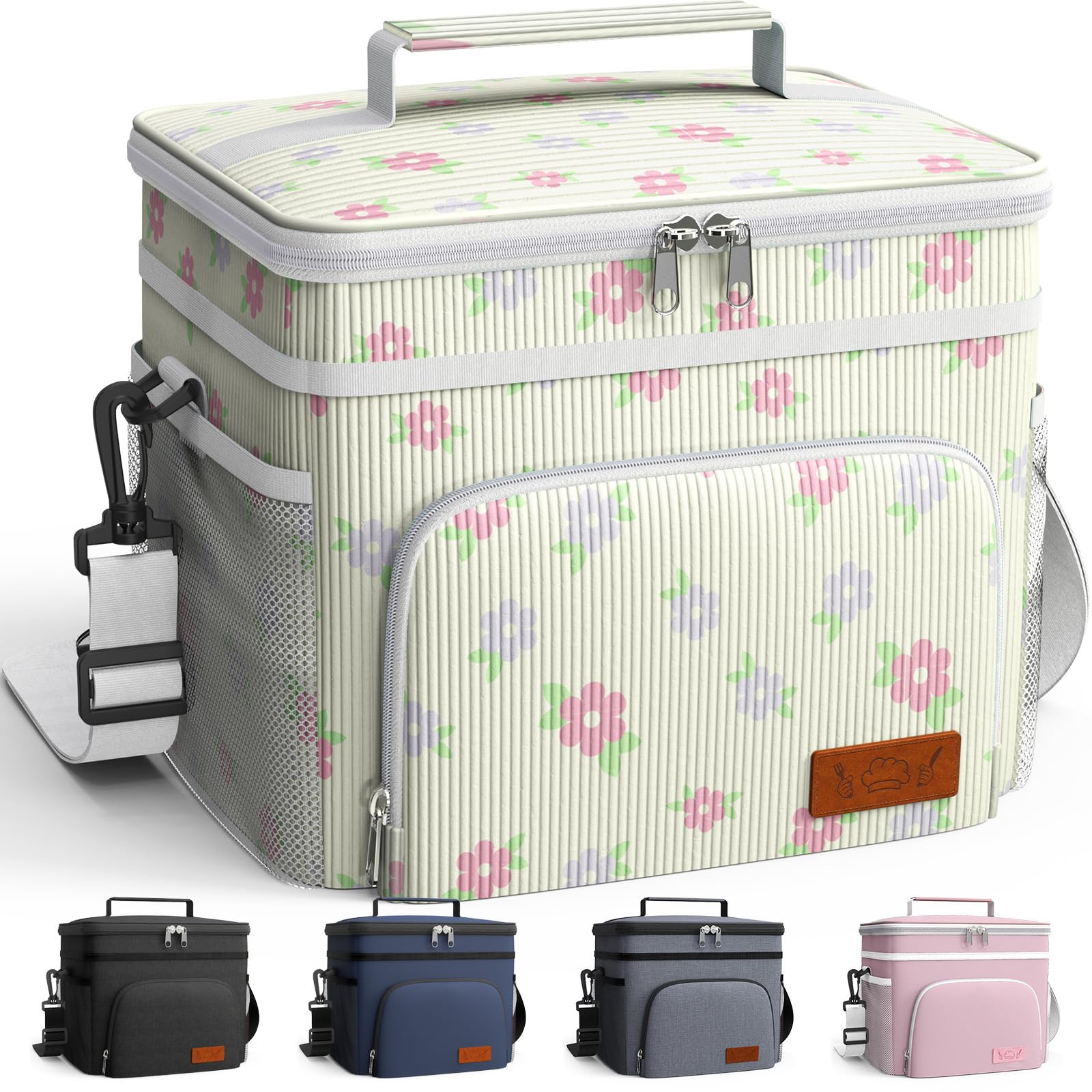 HOTOR insulated lunch box leak-proof design keeps meals secure on the go