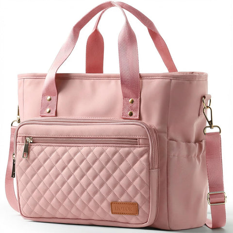 HOTOR Lunch Box for Women shows a spacious main compartment for organized meals on the go.