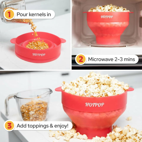 BPA-free silicone construction for toxin-free snack preparation.