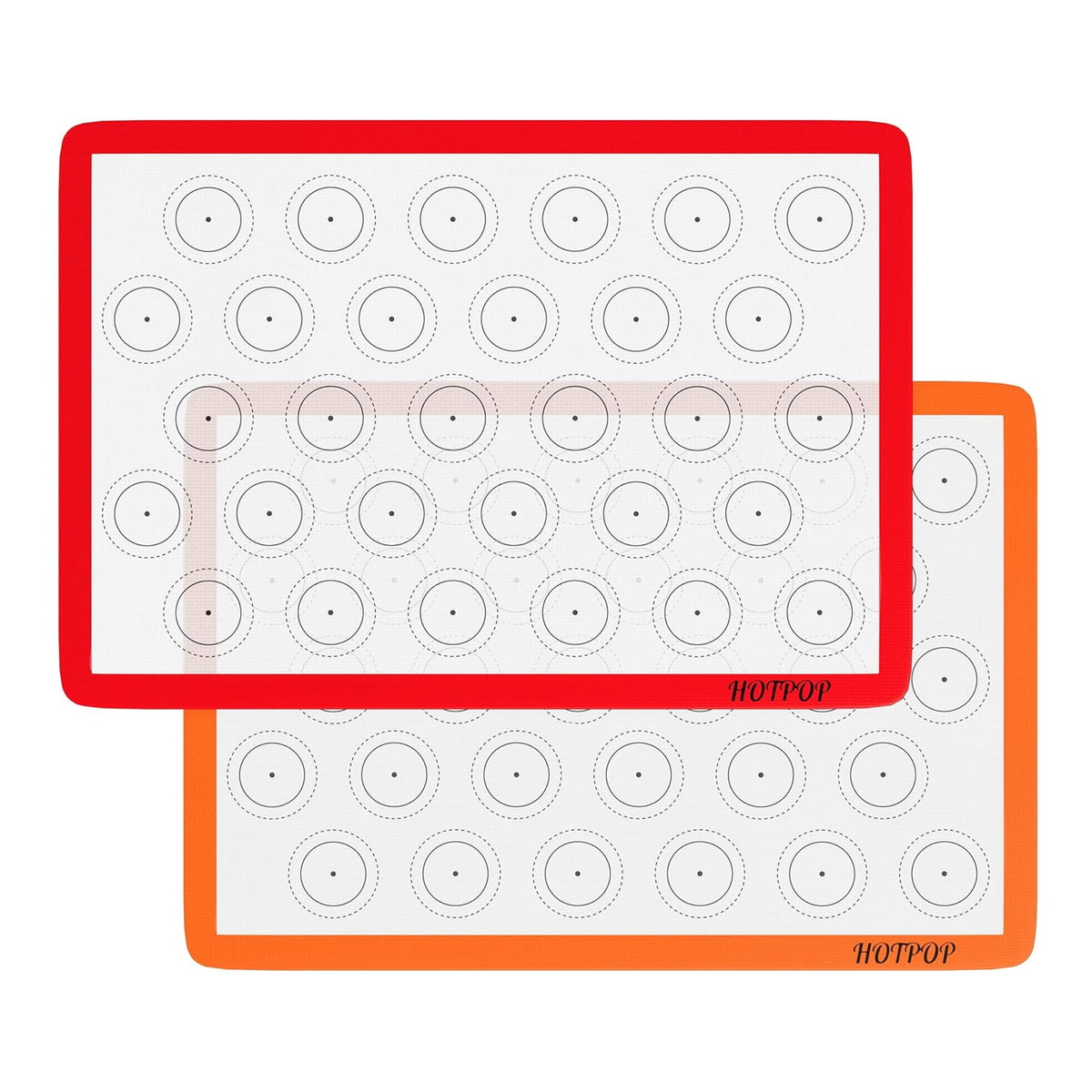 HOTPOP silicone baking sheet half-size for even baking and easy release