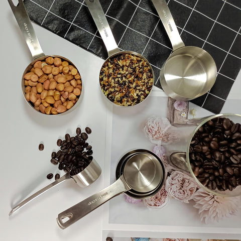Hotsyang half cup 120ml with easy-to-read engraved measurements.