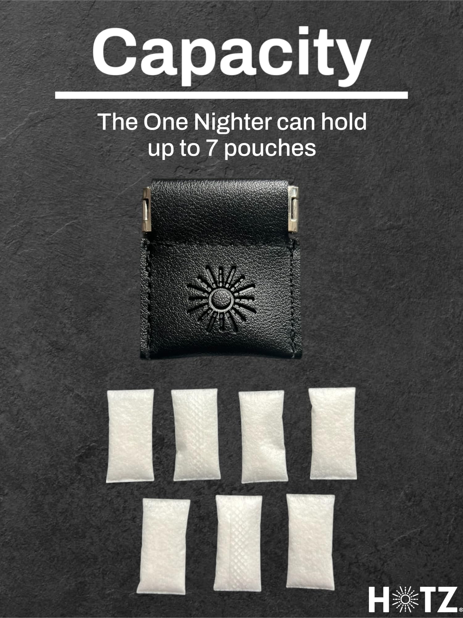 HOTZ Zyn Holder loads pouches with easy, one-handed access.