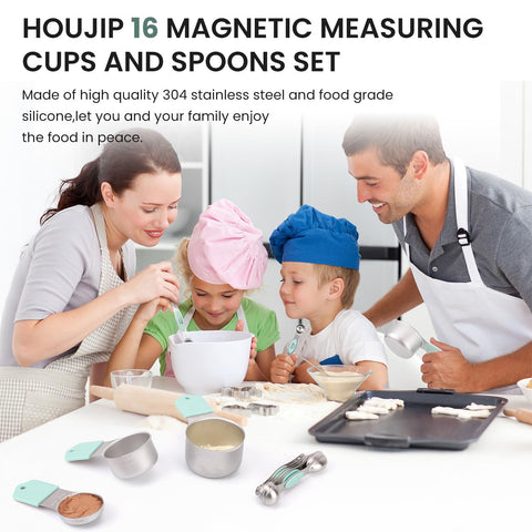 HOUJIP cups show double markings for quick, accurate reads.