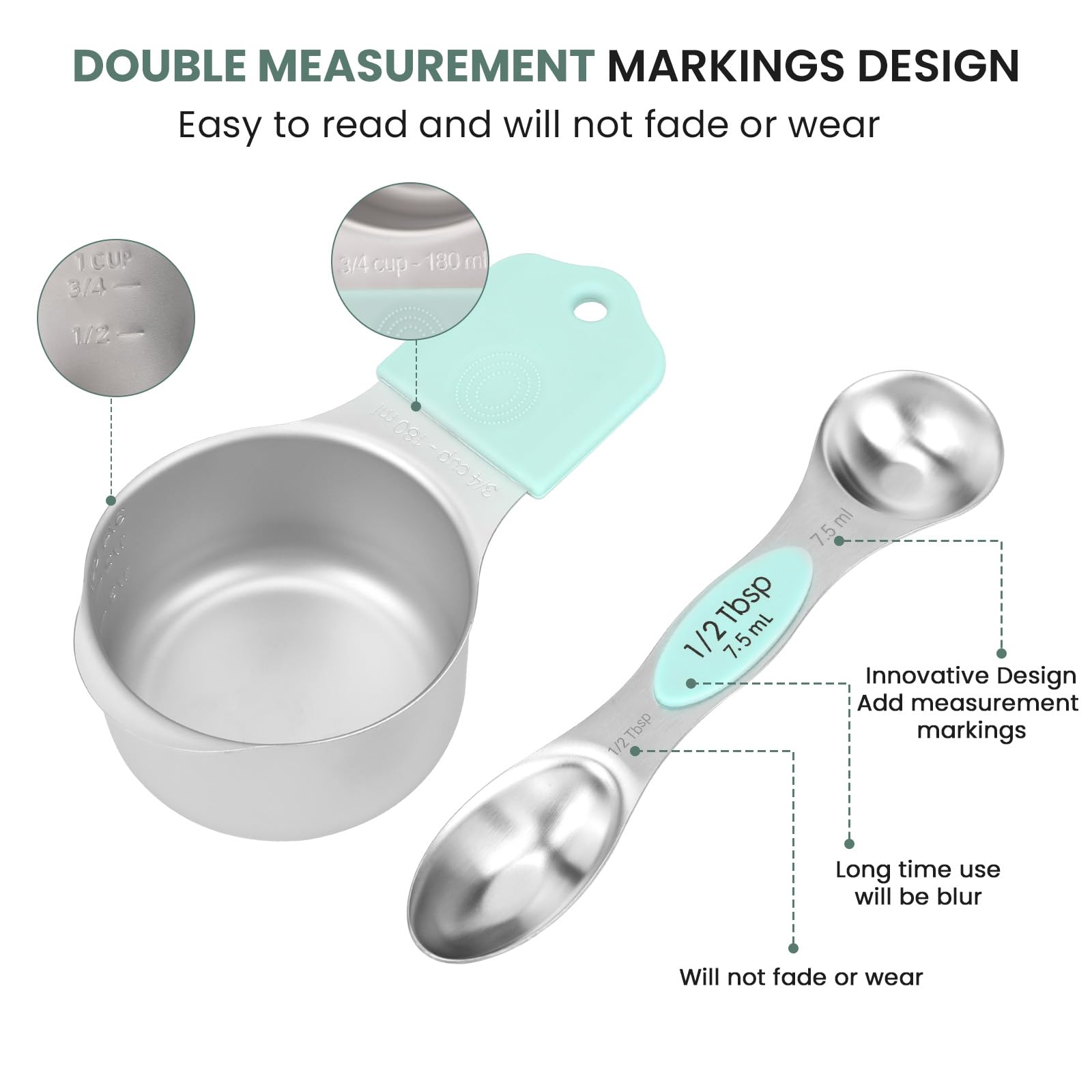 HOUJIP leveler included with set for precise leveling.