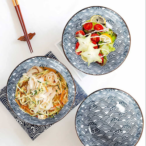 Houlu porcelain bowl with scratch-resistant glaze for easy daily dining.