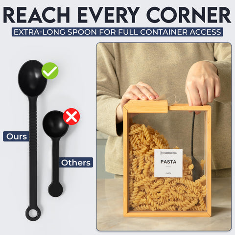 HouseCore Pro wood pantry organizer adds sleek kitchen style