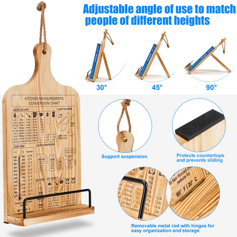 HouseJoy conversion chart provides quick measurement guidance while baking.