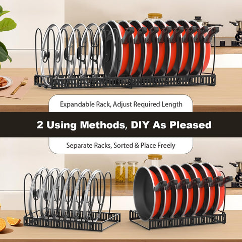Housolution under-sink or countertop storage option with easy installation