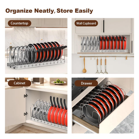Housolution durable kitchen organizer ideal for long-lasting pantry and cabinet use