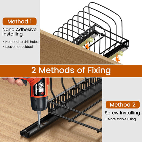 Housolution heavy-duty metal frame supports heavy bakeware securely