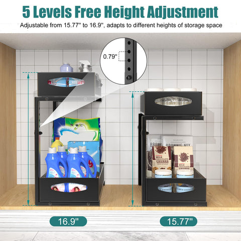 Housolution round-rail pull-out design for smoother, quieter operation