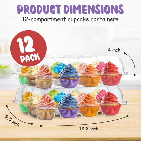 HouzzKingz high-dome cupcake holder displaying tall frosted tops