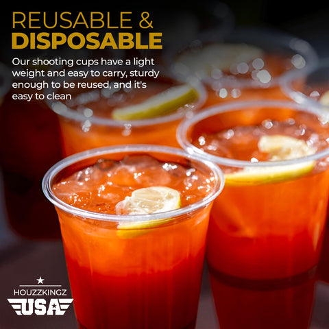 Houzzkingz outdoor-friendly cups ideal for patios and picnics