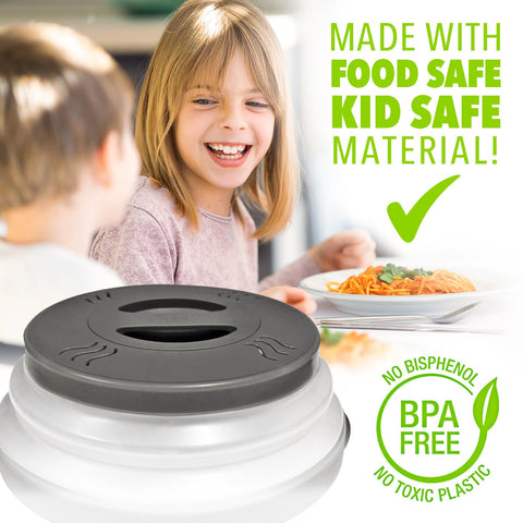 Hover Cover dishwasher-safe design simplifies cleaning after meals.