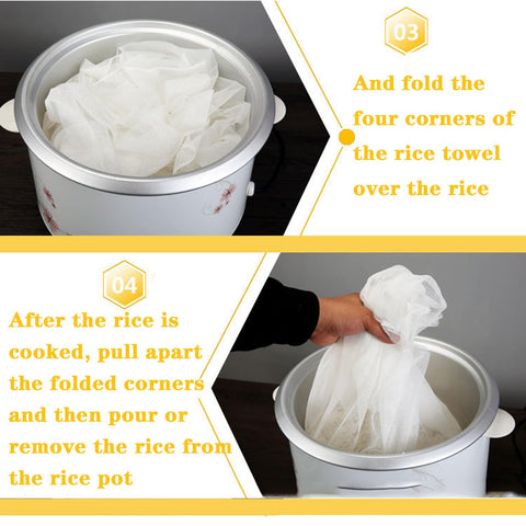 Hovoten rice net first-use boil four minutes