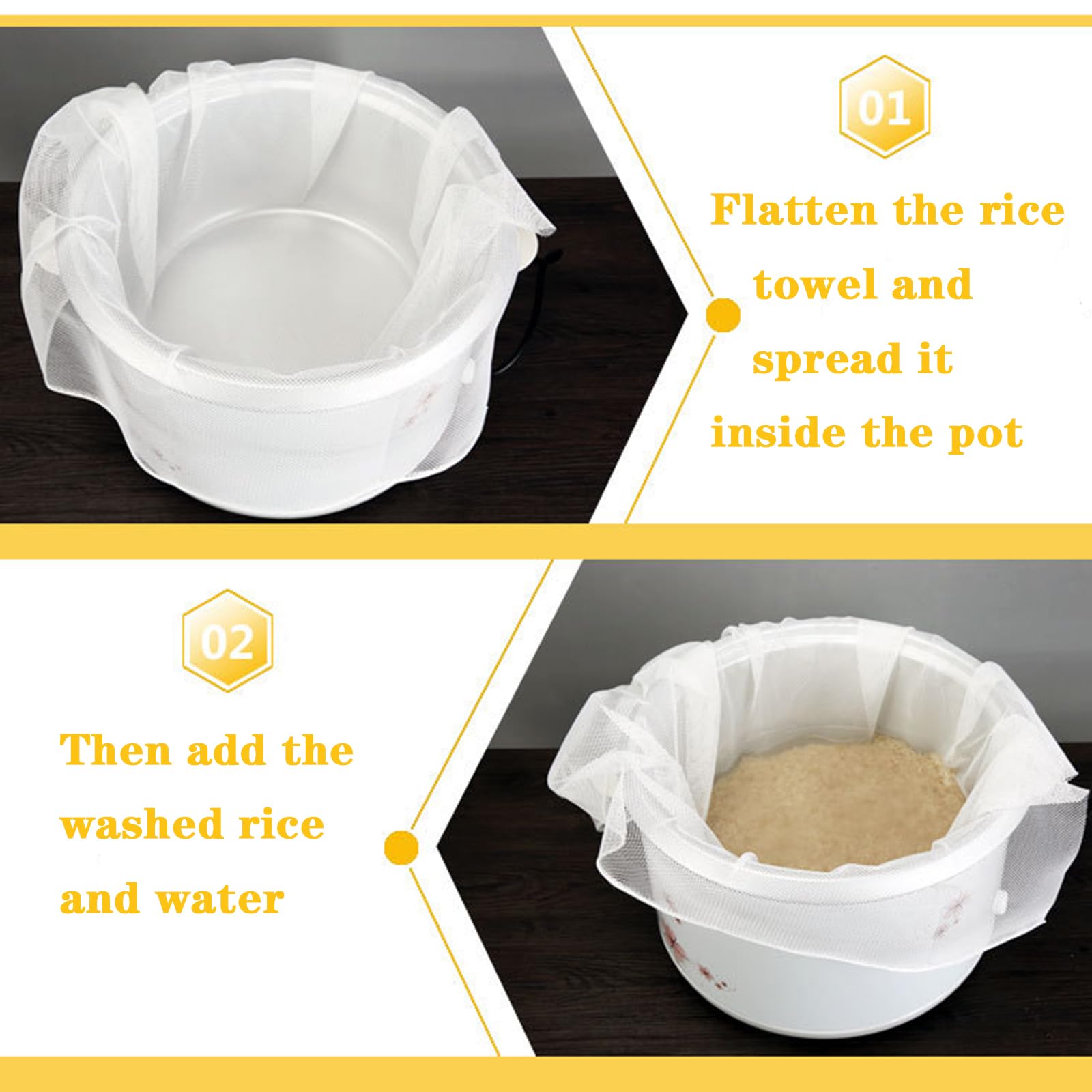 Hovoten rice net in restaurant kitchen setting