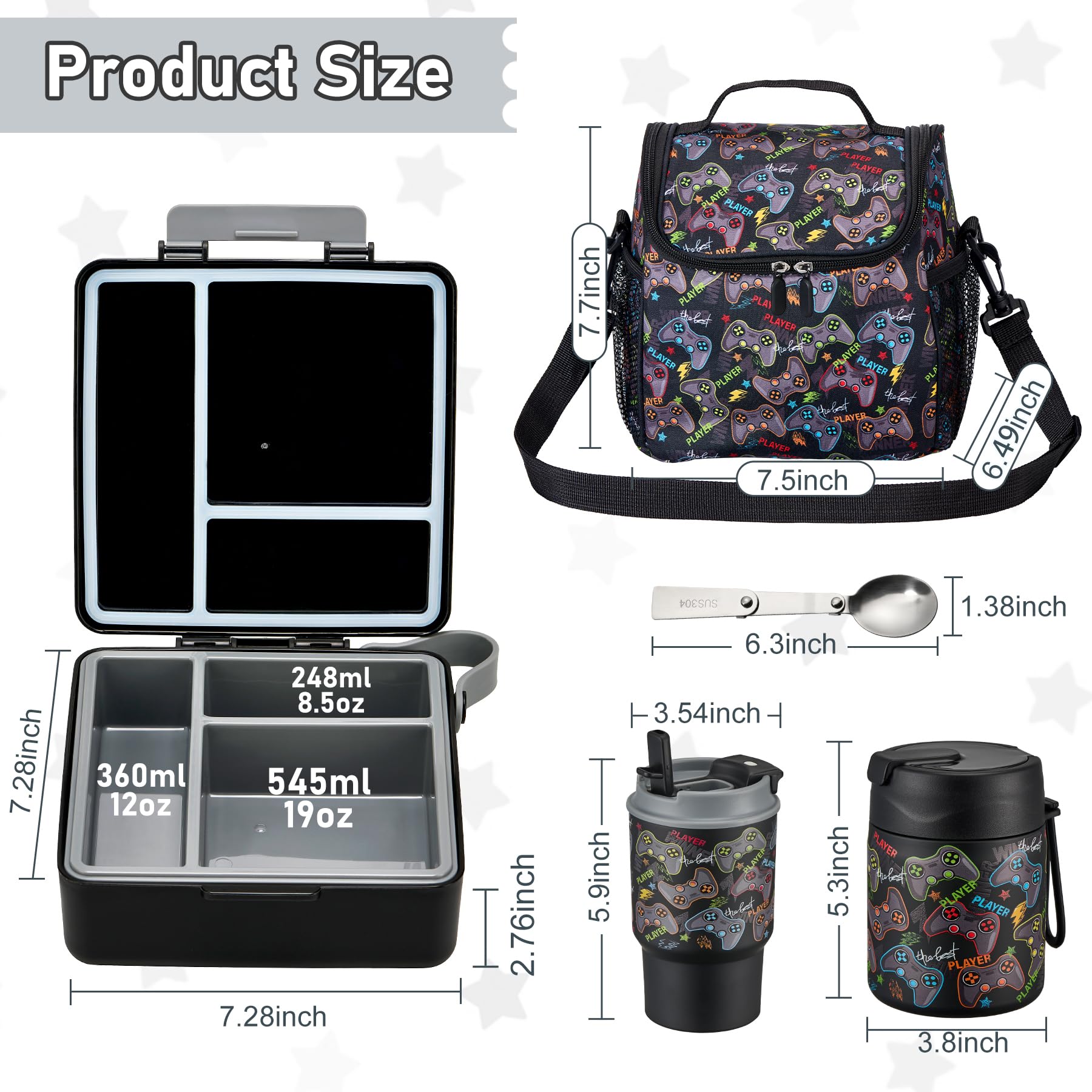 Howeemo three-compartment design supports balanced meals on the go.