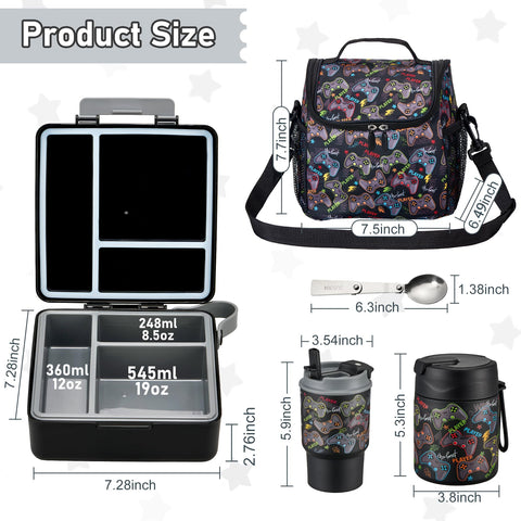 Howeemo three-compartment design supports balanced meals on the go.