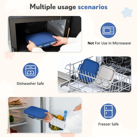 Howeemo BPA-free 304 stainless steel construction ensures durable daily use.