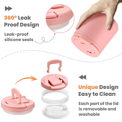 Howeemo easy-clean wide mouth design for quick washing